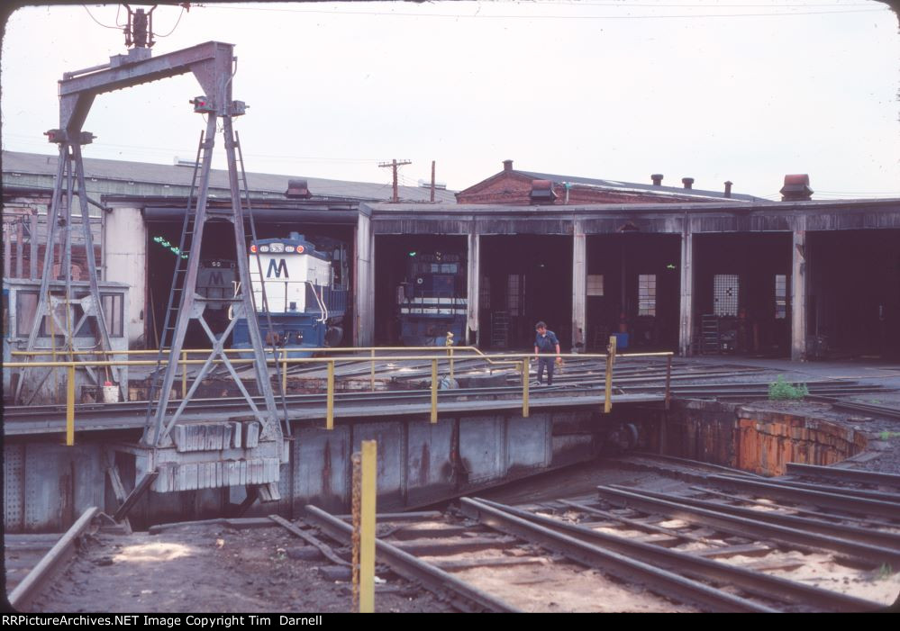 LI 157 near turntable.